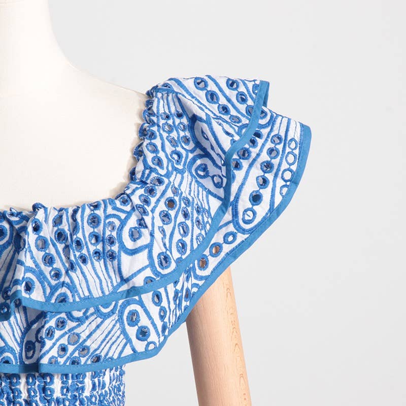 Productseeker - Wholesale Top & Skirt Set - Women's - SET044 Women Ruffle Skirt Set Mini Skirt24