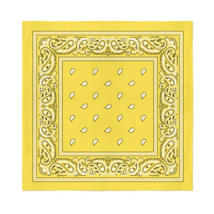 Bandanas Wholesale - Wholesale Bandana – Unisex - 16 Pack Jordefano Paisley 100% Cotton Double Sided Bandanas5