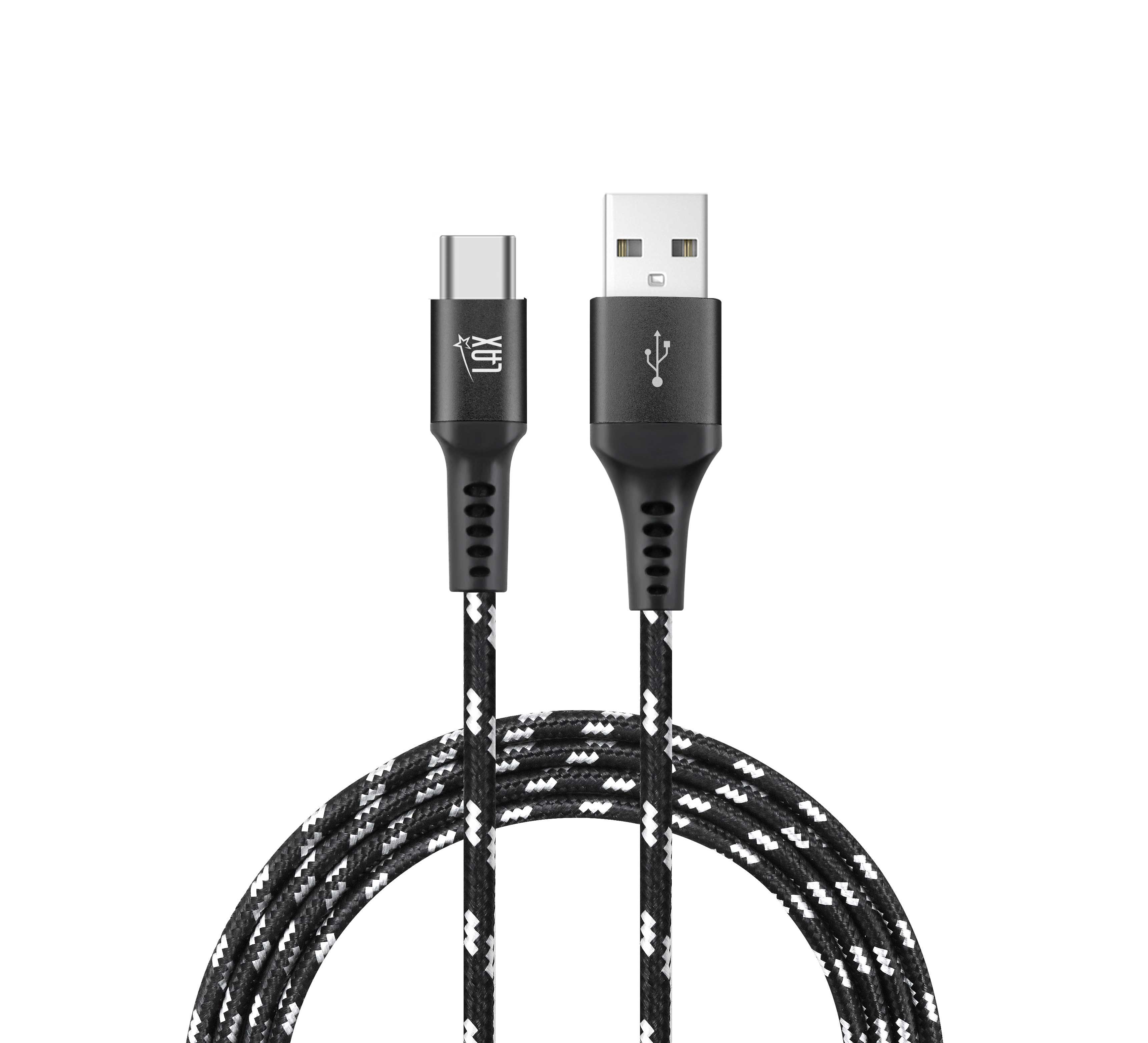 LAX Gadgets - Wholesale Charging Cable - Fast Charging USB-C Cables for Android/iPhone—Retail Pack0