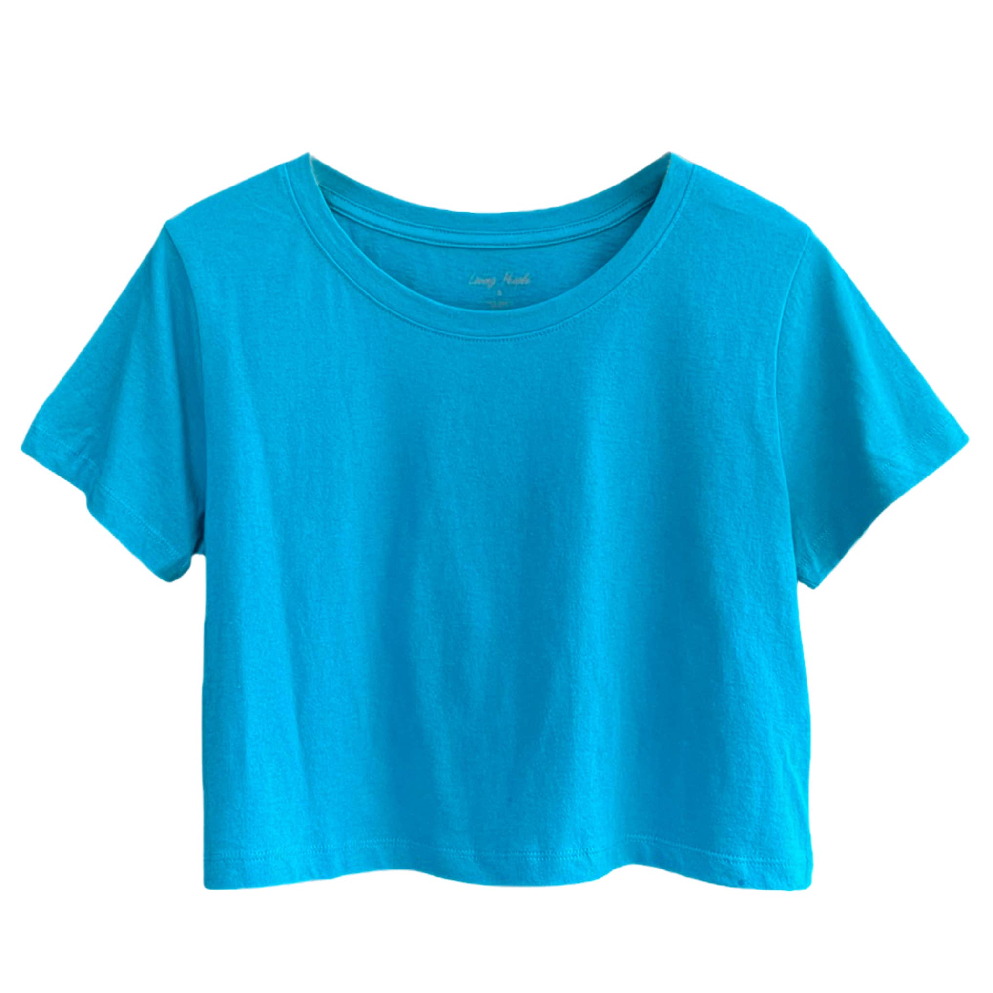 LOVING PEOPLE - Wholesale T-Shirt - Women's - Premium Crop Tees (Blues)10