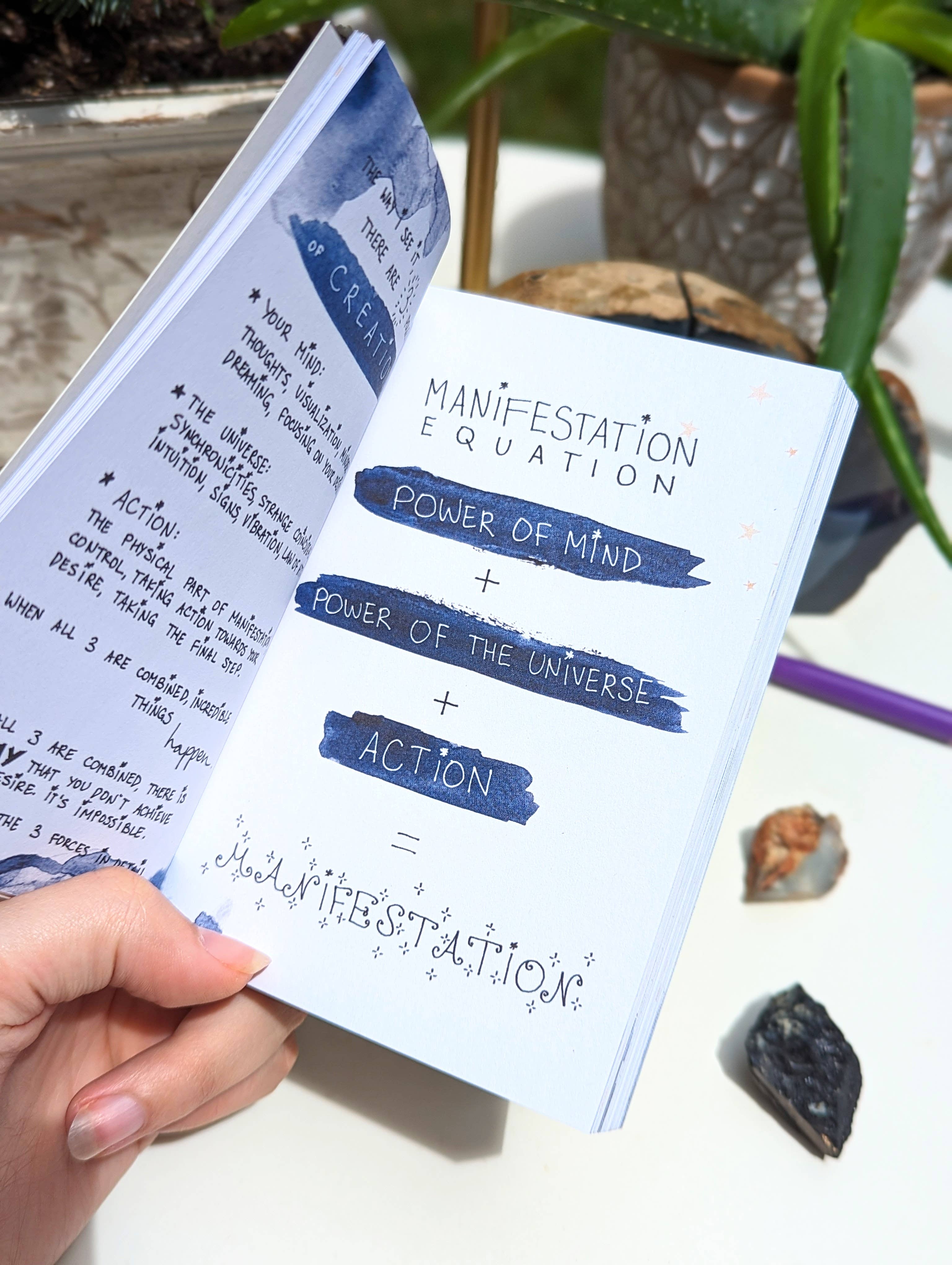 Goddess Provisions - Wholesale Body, Mind & Spirit Book - Manifest Workbook by DreamyMoons2