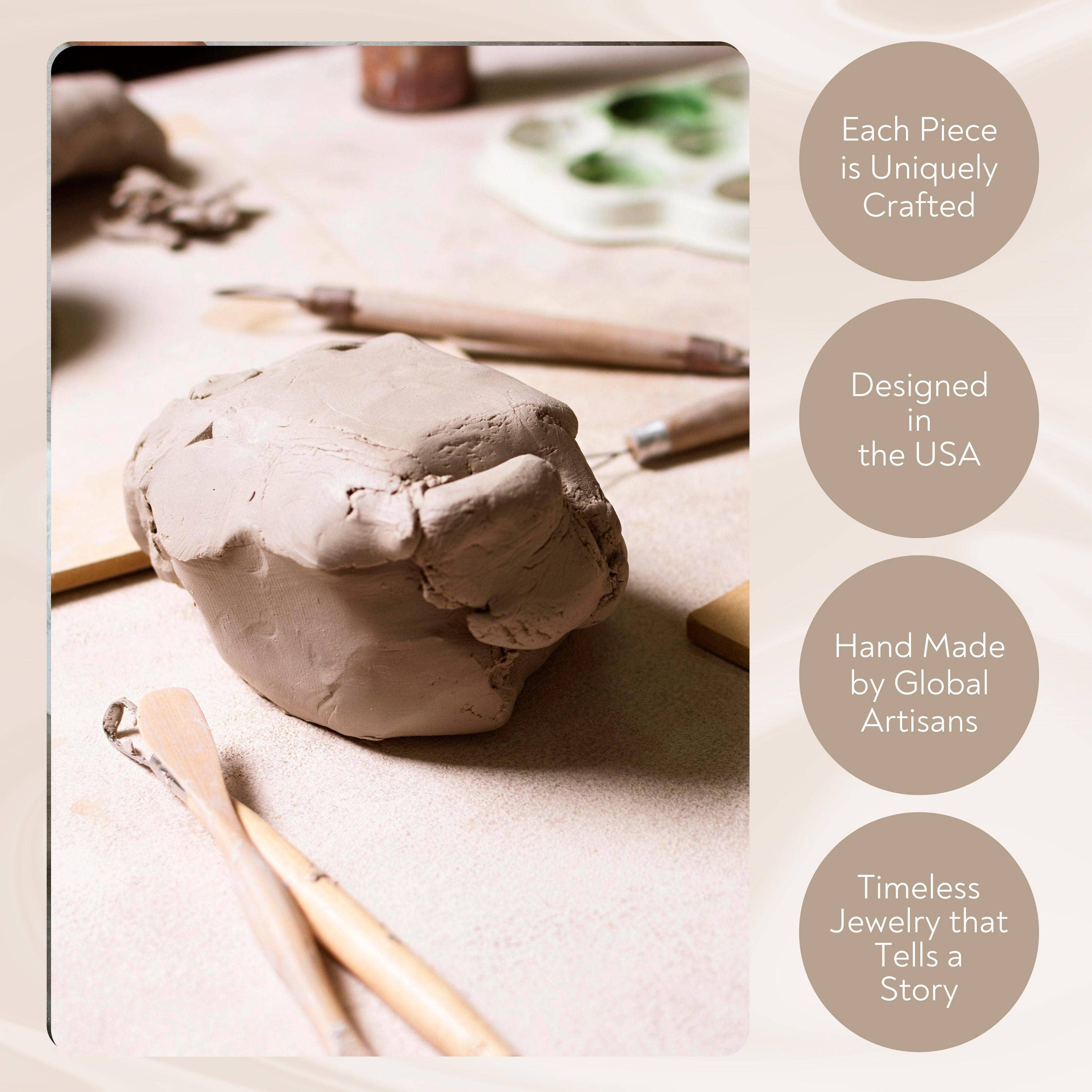 House of Kraft Jewelry & Accessories - Wholesale Jewelry Set - Geometric Necklace Set | Clay Jewelry | Colorful Jewelry6