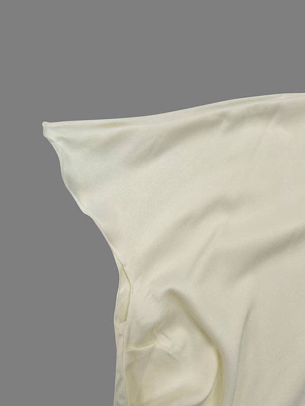 Plush Looks - Wholesale Blouse - Women's - Urban Solid Color Short Sleeve T-Shirt Top13