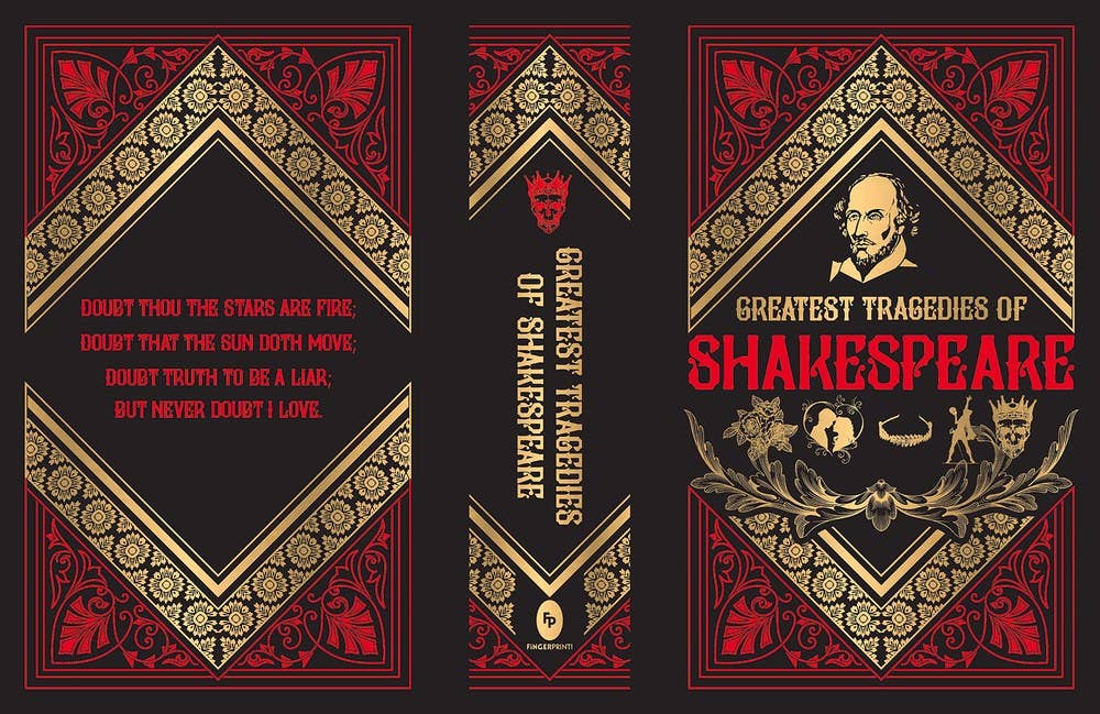 Independent Publishers Group - Wholesale Poetry & Drama - Greatest Tragedies of Shakespeare (Deluxe Hardbound Edition)2