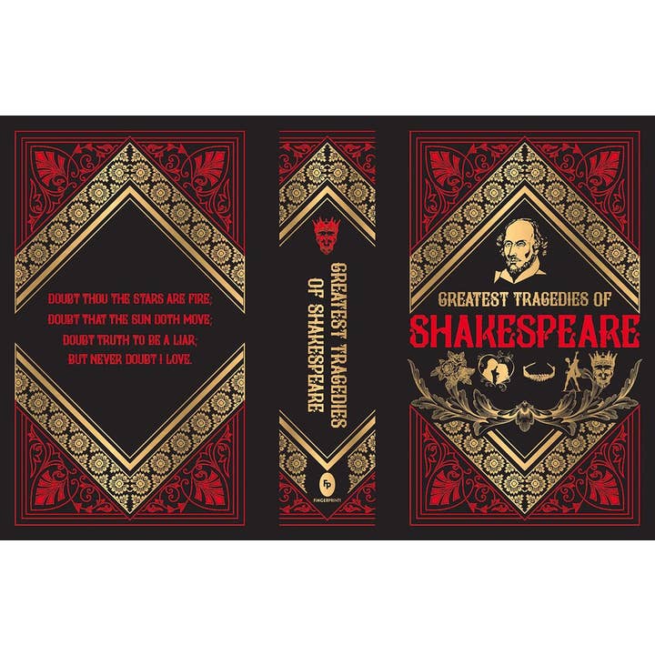 Independent Publishers Group - Wholesale Poetry & Drama - Greatest Tragedies of Shakespeare (Deluxe Hardbound Edition)2