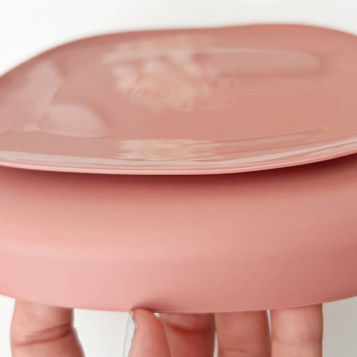 Gummy Chic - Vente Assiette – enfant et bébé - Assiette divisée en silicone à aspiration4