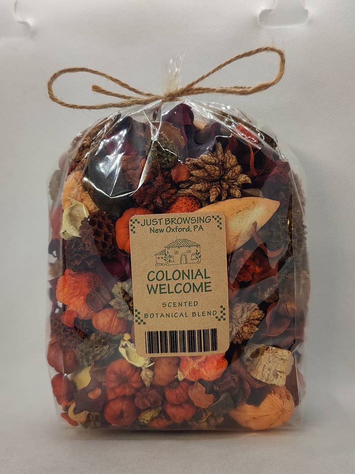 Scented Botanical Potpourri Bulk - Colonial Welcome for wholesale by Just Browsing, LLC