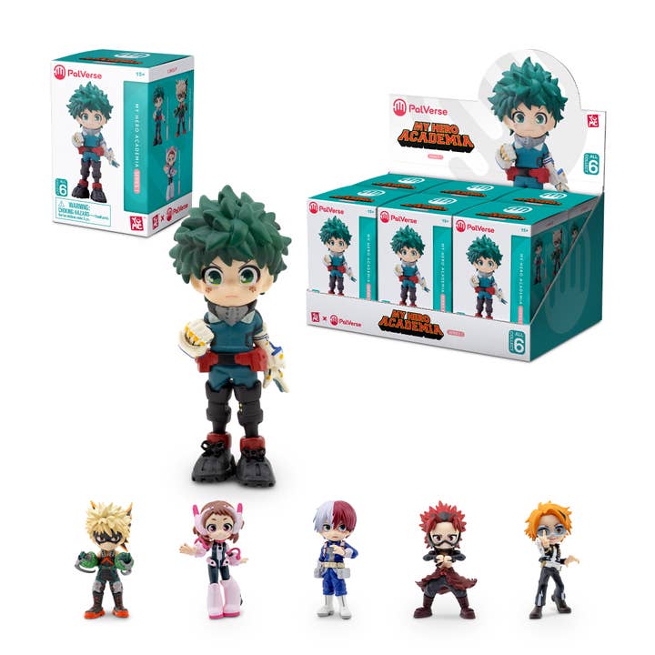 My Hero Academia 3.5" Anime Figures - Blind Box CDU for wholesale by Toys Matter Inc.