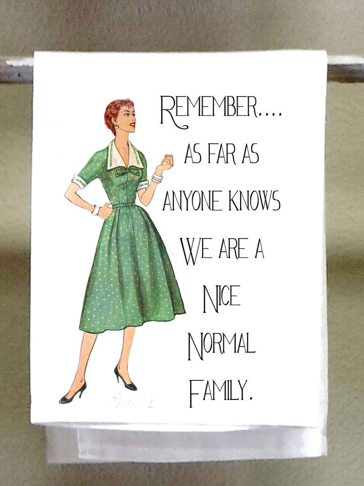 Sassy Girl, Rappelez-vous que tout le monde sait que nous sommes une belle famille normale pour la vente par Sassy Talkin