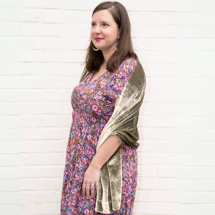 Dana Herbert - Wholesale Wrap - Women's - Silk Velvet Shawl Wrap19