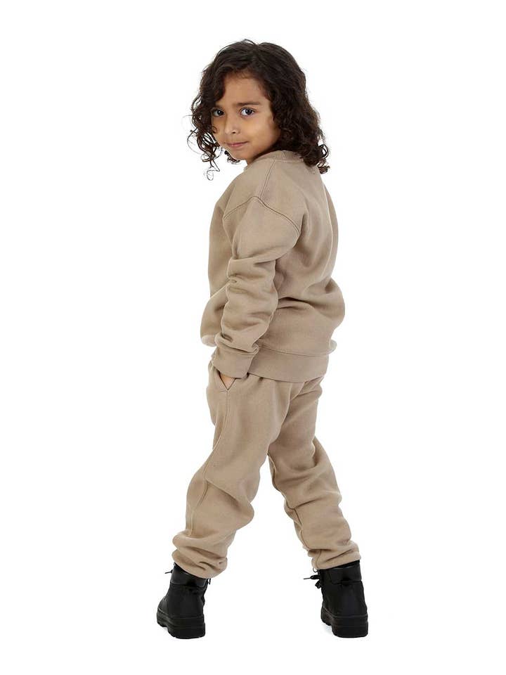 Trendy Toggs Kids Mocha Original Tracksuit for wholesale on Faire