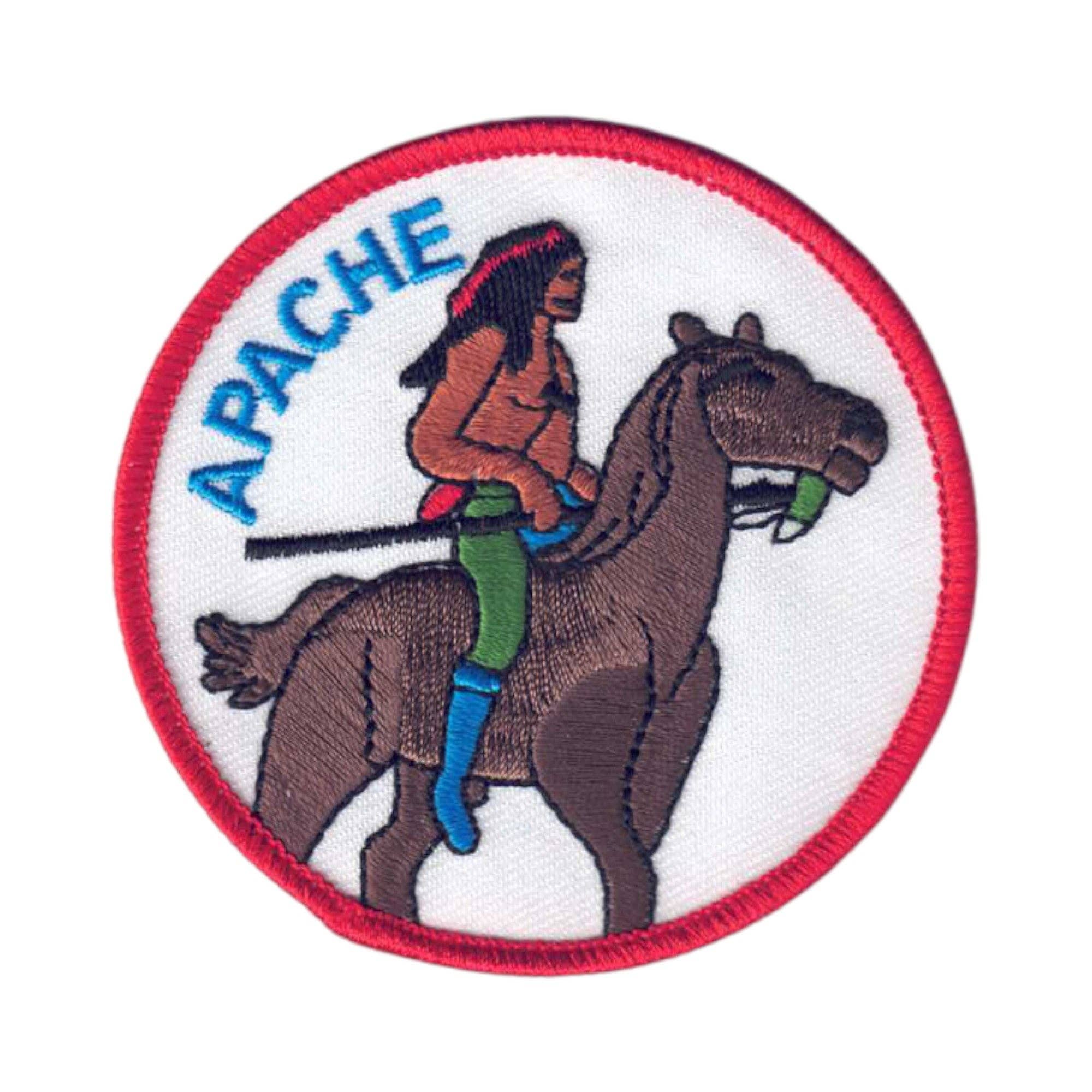 Happy Wood Products - Wholesale Patch - APACHE Native American Patch - 72010