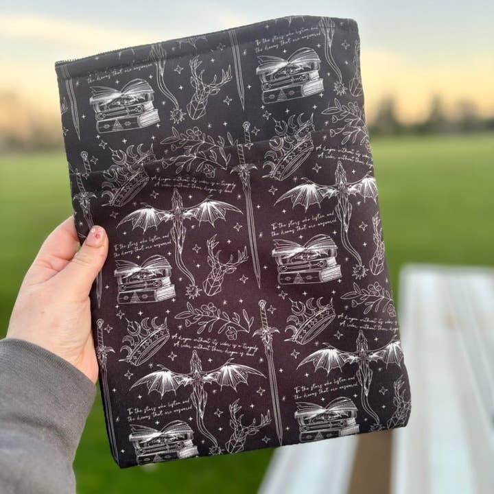 Awfullynerdy.co - Wholesale Book Cover - Romantasy Inspired Book & Kindle Sleeve – Protect Your Reads in Style1