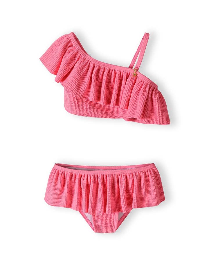 Bikini de 2 piezas para niñas 2-14 años rosa para venta al por mayor de Minoti sp. z o.o.