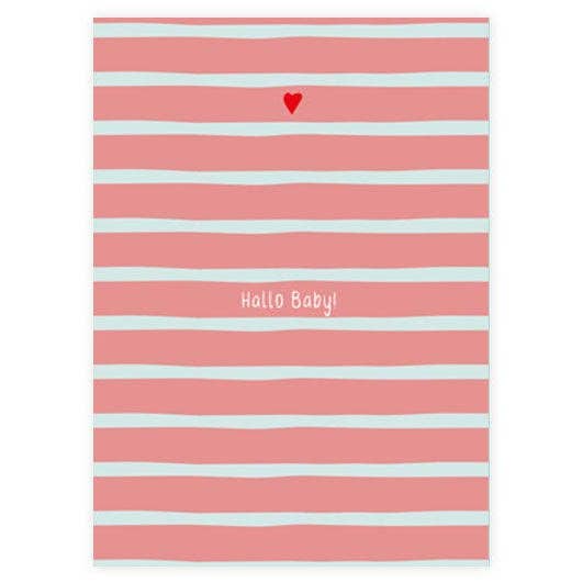 Postcard Hello Baby | Birth | Baptism for wholesale by Hey!Cards GmbH & Co. KG