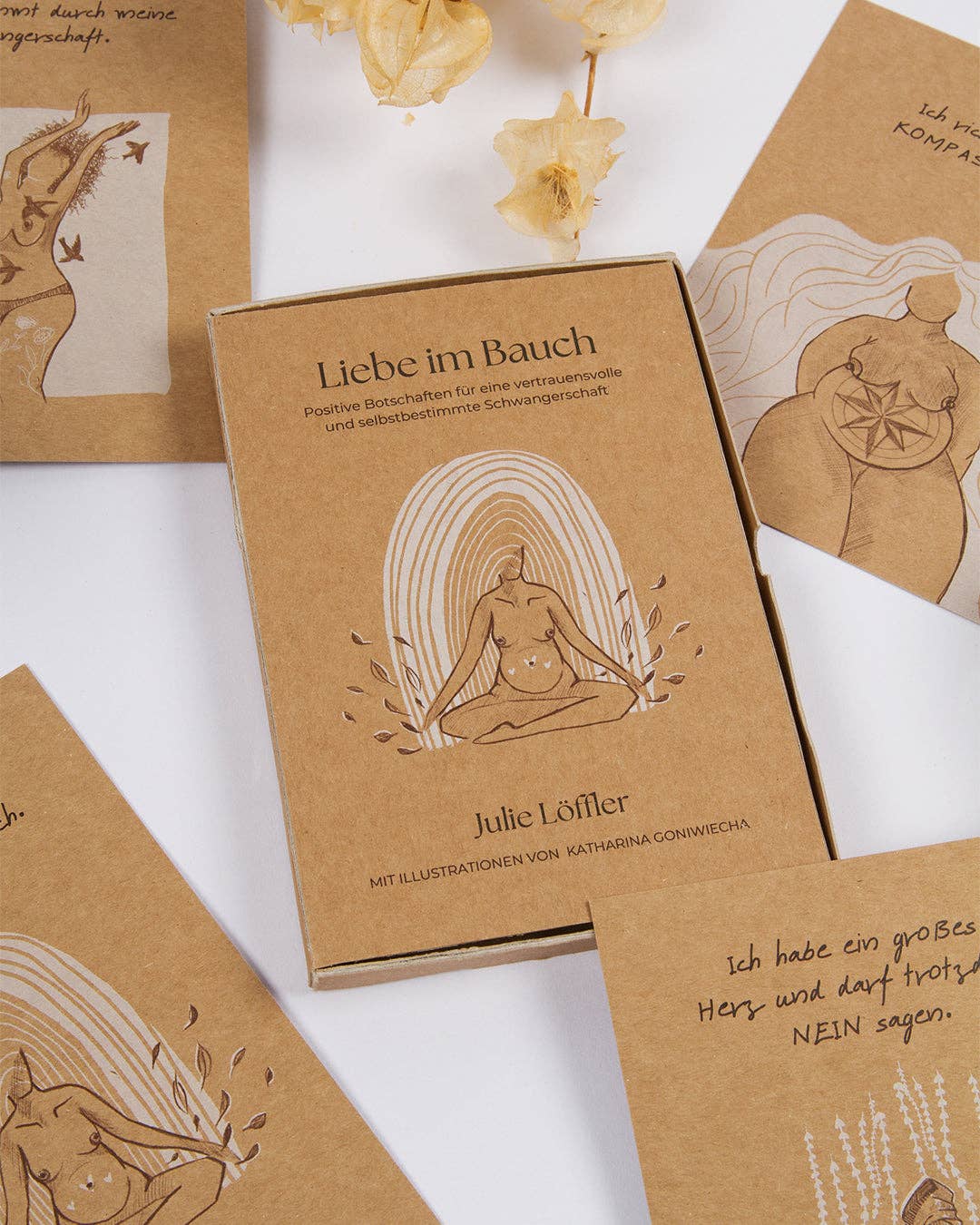 Oh Shanti - Wholesale Stationery/Notecard Set - Sol & Pepper pregnancy affirmation cards4