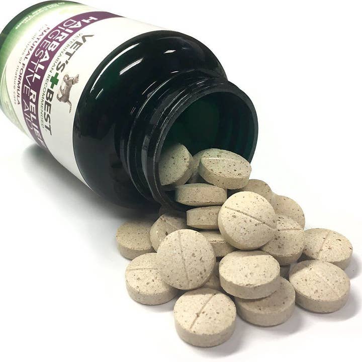Petdropshipper - Wholesale Pet Supplement - Cat - Vet's Best Cat Hairball Relief Tablets 1ea/60 ct