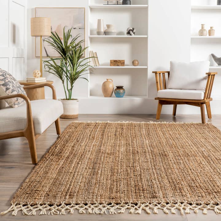 Natural Hand Woven Raleigh Area Rug for wholesale on Faire6