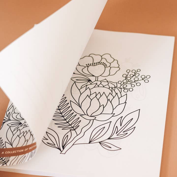 Jess' Paper Co. - Wholesale Coloring Book - Adult - The Cozy Colouring Book by Jess' Paper Co.