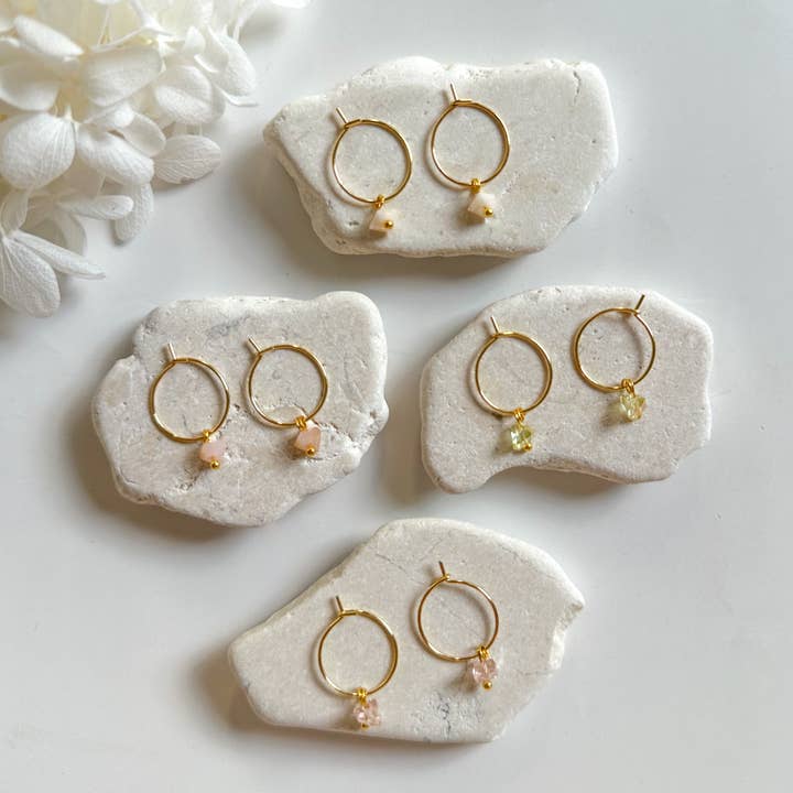 Pollie & Res - Wholesale Hoop Earrings - Aurora Hoops