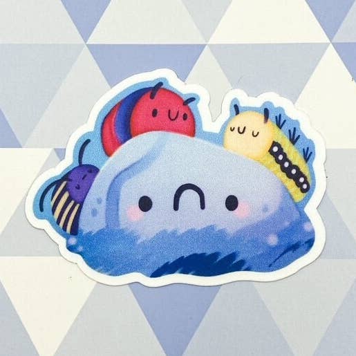Hugs from Bugs | Matte Vinyl Waterproof Single Sticker for wholesale by Picnocline