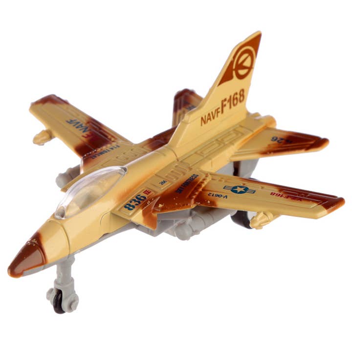 Puckator Ltd - Wholesale Toy Car/Truck - Kids - Speed Thunder Jet Fighter Plane Pull Back Action Toy