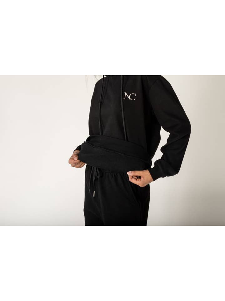 Nina Carter - Wholesale Activewear Set - Women's - Nina Carter Jogging Set with Hood + Tight Socks F020+F02140