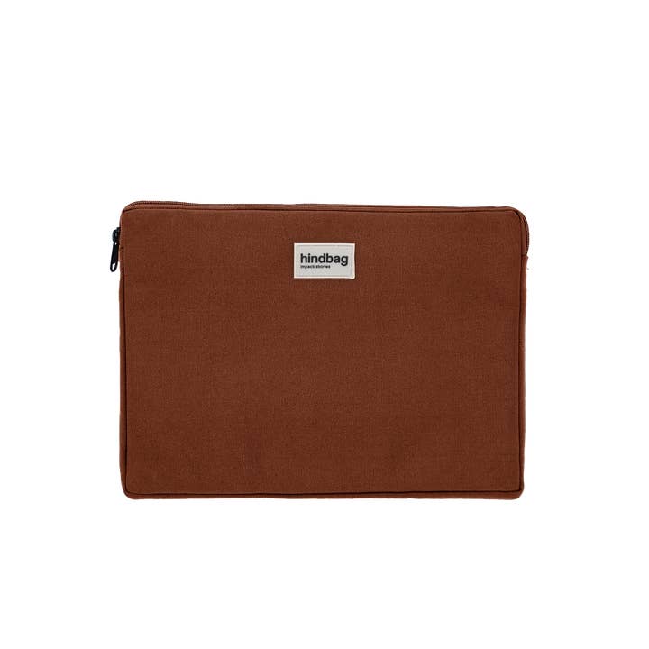 Hindbag - Wholesale Laptop/Tablet Case - Women's - Ava Chocolate Laptop Sleeve