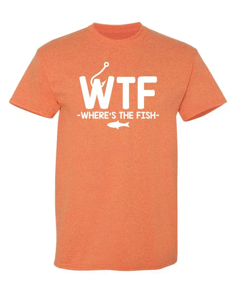 Feelin Good Tees - Vente T-shirt sérigraphié – unisexe - WTF - Où est le poisson9