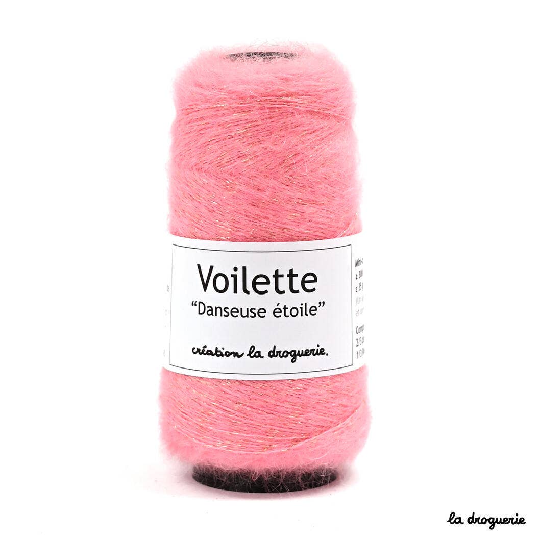 LA DROGUERIE – Großhandel Garn – Strickgarn Voilette - "Primaballerina"0