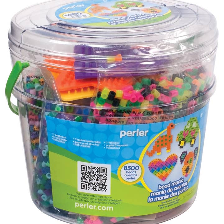 Perler Lg Bucket - Bead Mania for wholesale by Anker Play Products