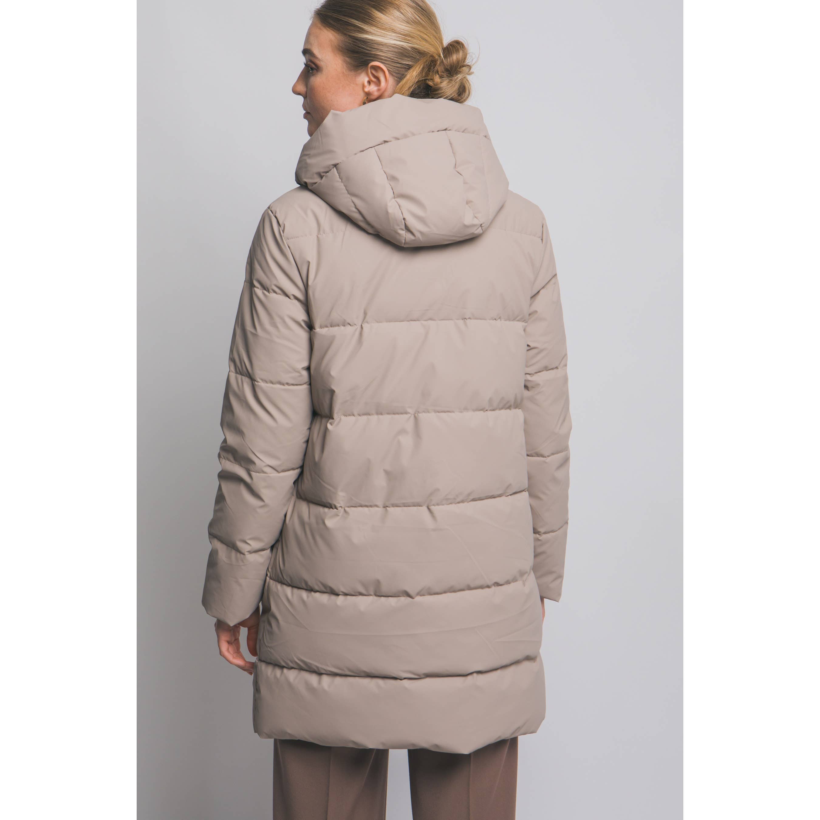 Timeless - Wholesale Coat - Women's - Hooded Long Puffer Coat11