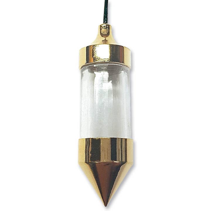 Cardshouse - Wholesale Meditation Supplies - Classic Transparent Chamber Pendulum
