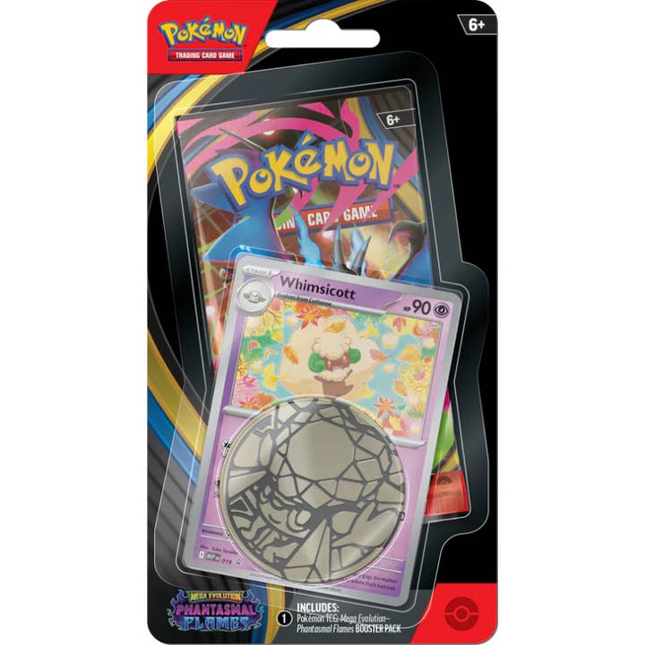 Pokémon Phantasmal Flames - Checklane Blister -Whimsicott for wholesale by Springer Décor