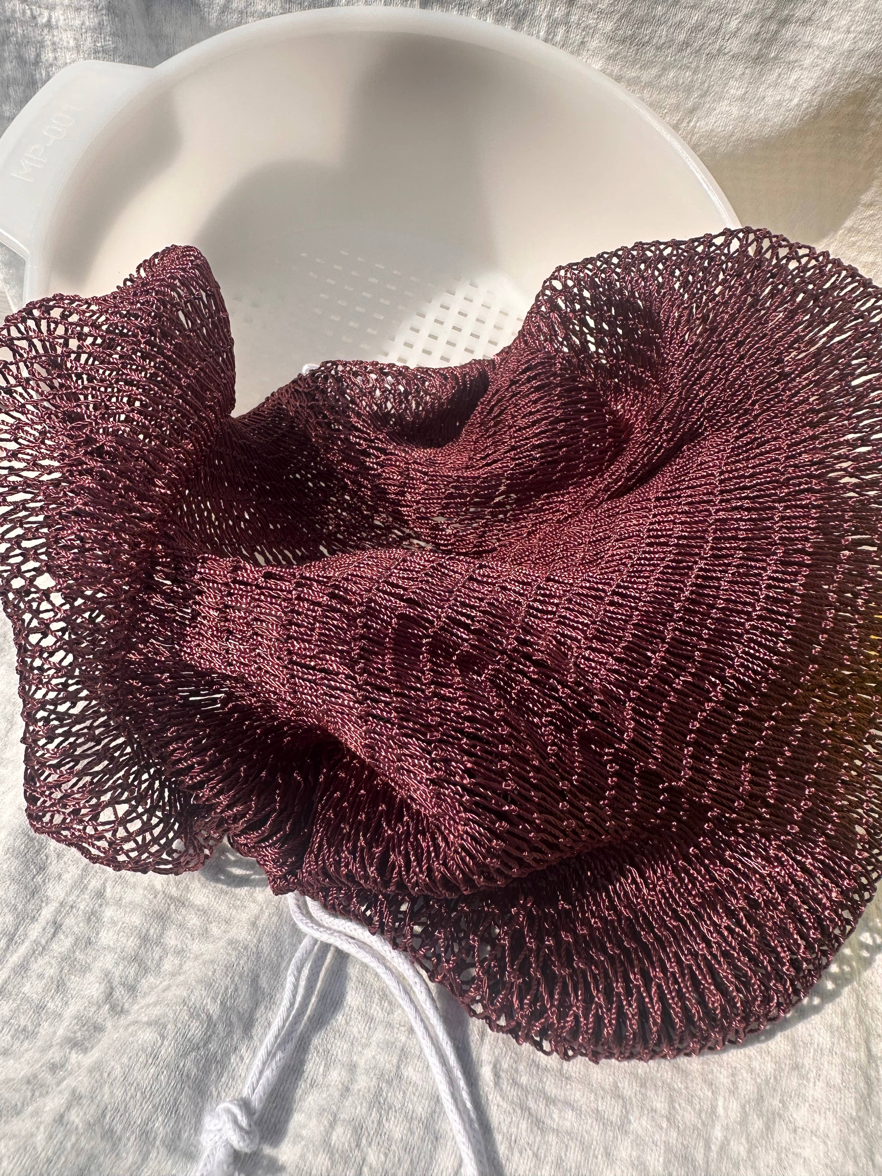 Fiori Essentials&Co – wholesale Bath pouf/sponge – Ghana African net Sponge with nets5