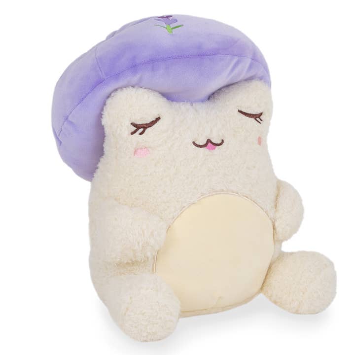 Cuddle Barn, Inc. - Wholesale Stuffed/Plush Toy - Kids & Baby - Lavender Fields Toadstool Wawa (Cute Kawaii Soft Frog Plush)5