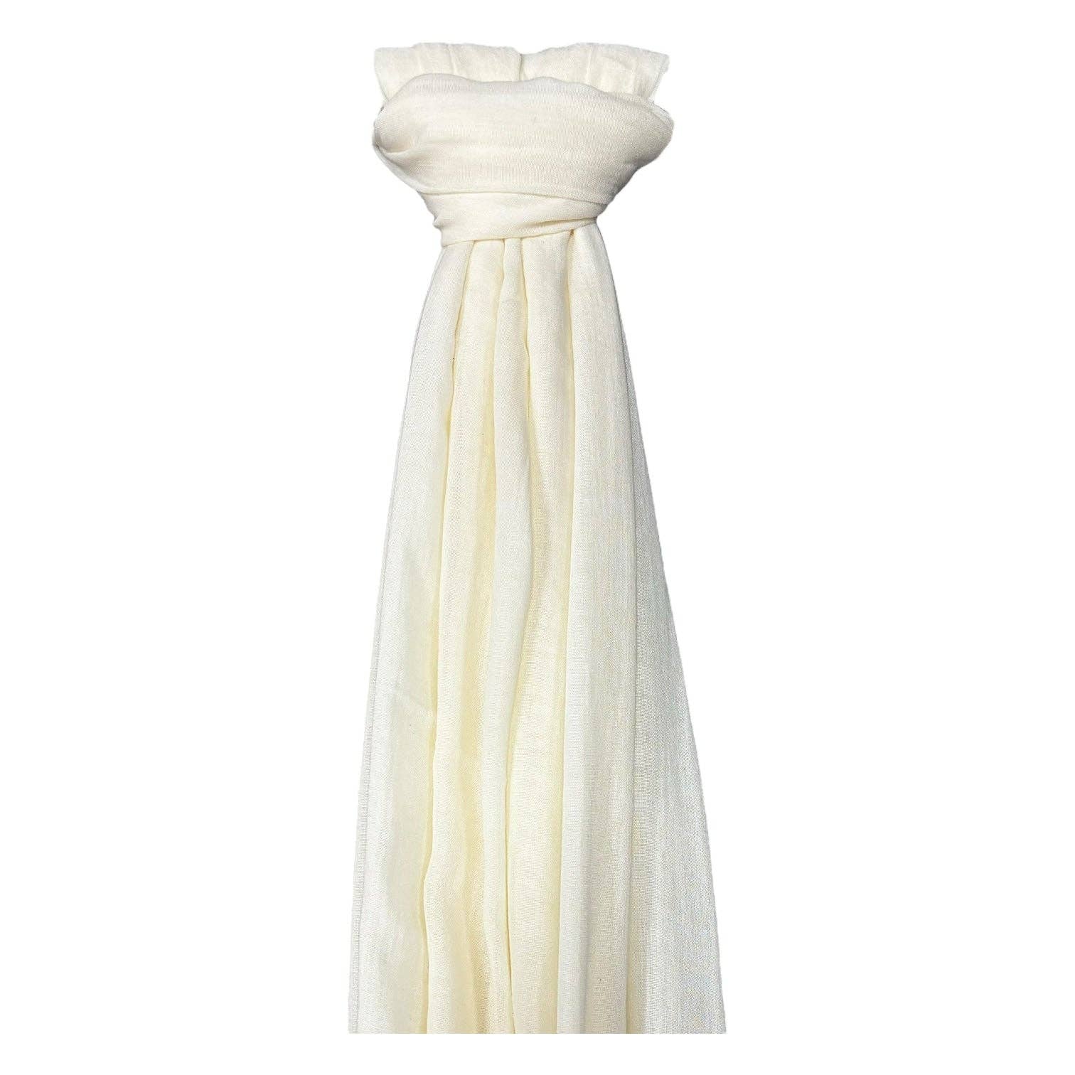 Lili Scarves (US Duty Free) - Wholesale Scarf - Women's - Big Plain Cotton Blend Scarf1