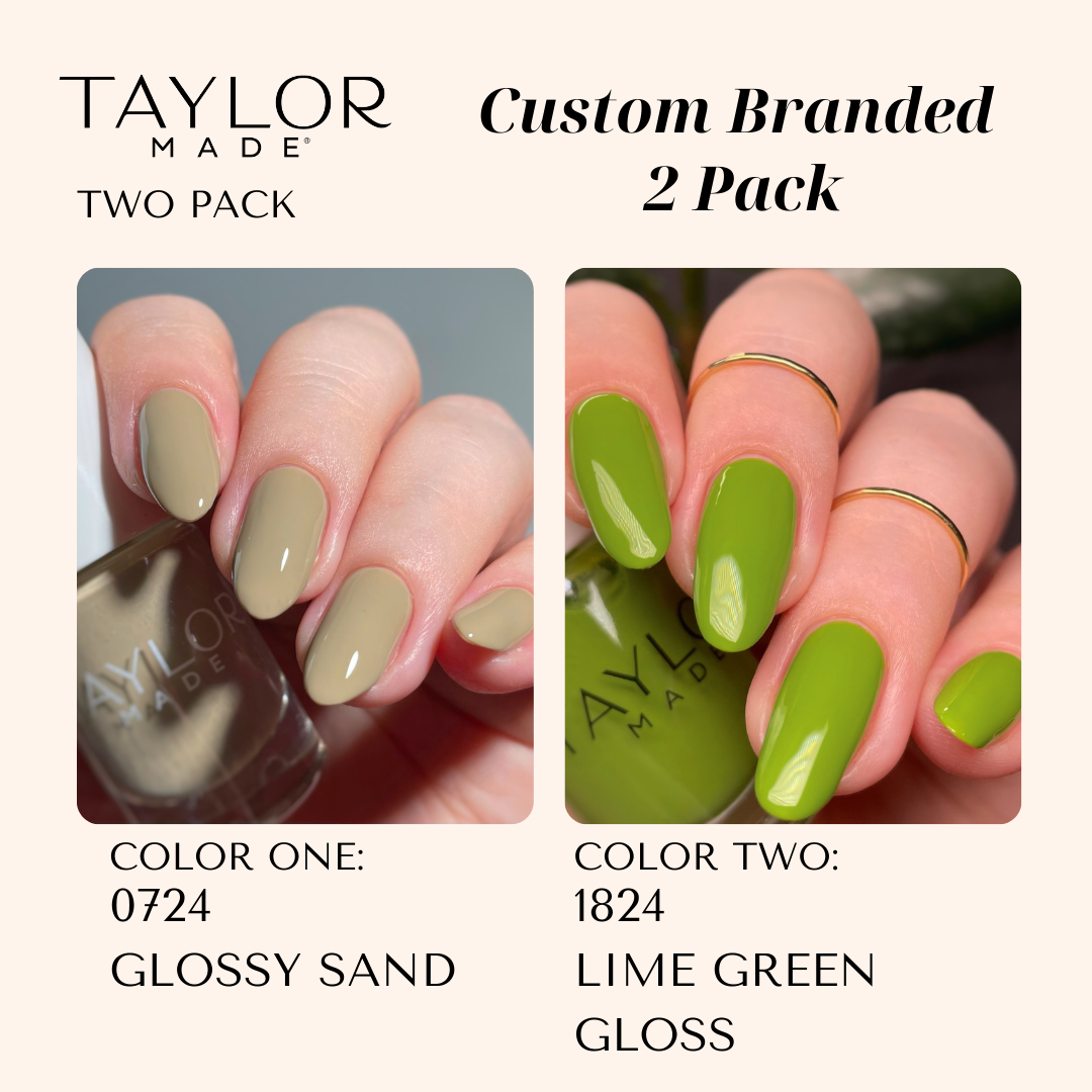 Taylor Made Polish – wholesale Nail polish – Custom Nail Polish: 2 Pack Long-wearing + Vegan + Non-toxic115