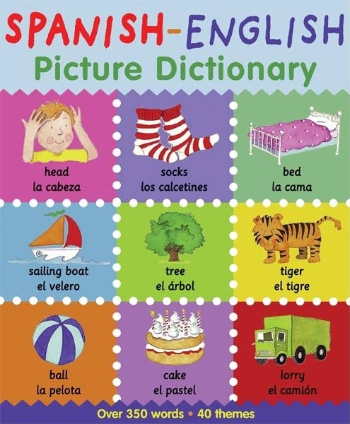 Sourcebooks - Wholesale Reference - Spanish-English Picture Dictionary0