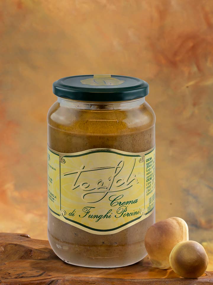 Porcini Mushroom Cream 500g for wholesale by ANTICO PASTIFICIO TEALDI SRL (Tealdi)