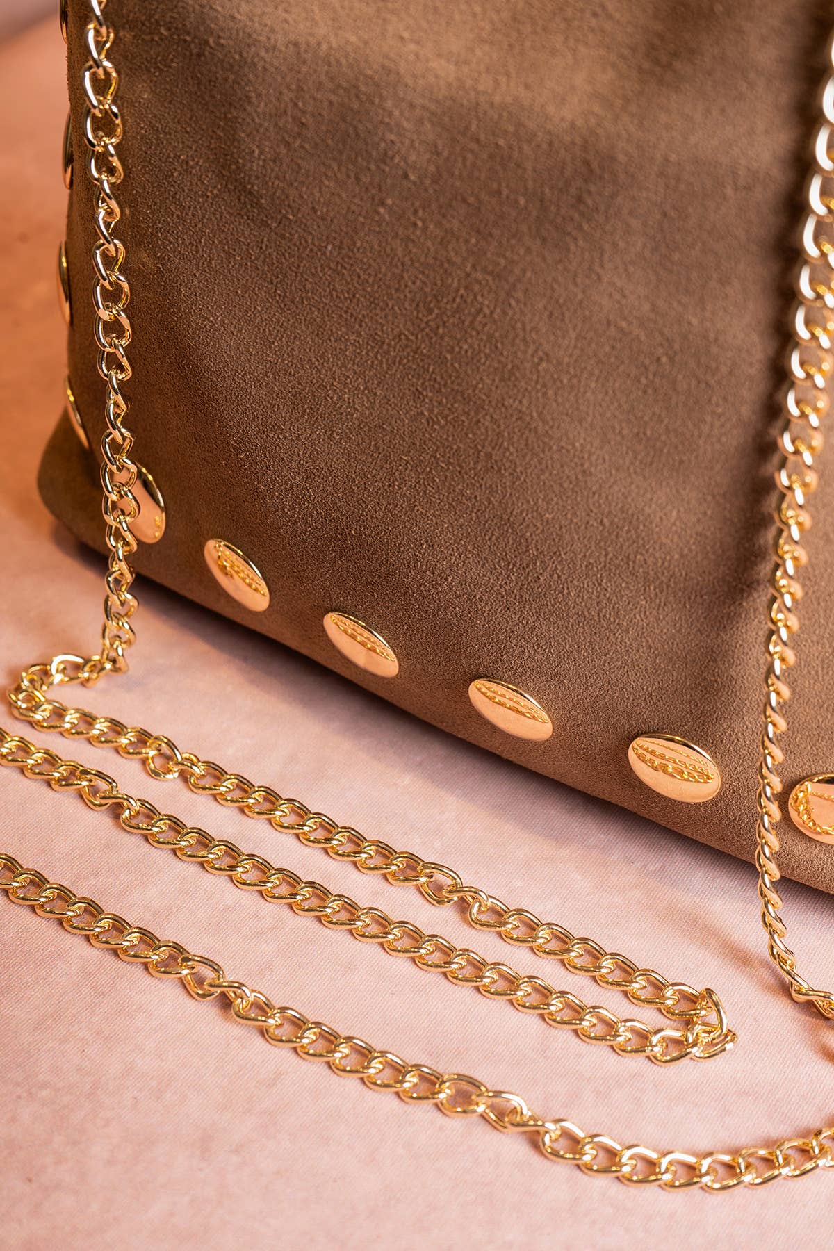 Cherry Paris - Wholesale Shoulder Bag - Women's - ALEXANE SUEDE Bag - 419310