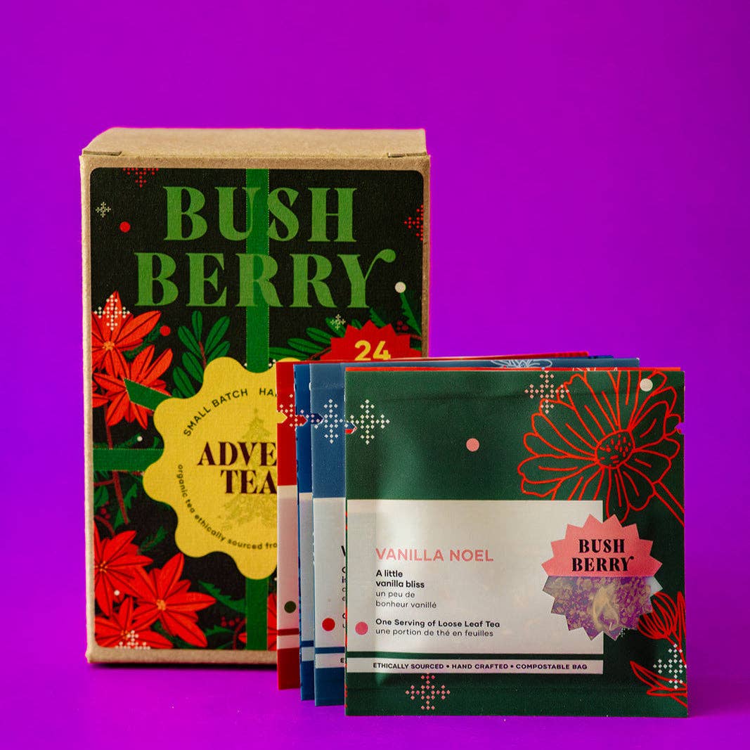 Bush Berry - Wholesale Advent Calendar - Tea Advent Calendar – 24 Days of Tea Joy 1