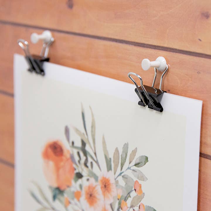 BAZIC Products - Wholesale Binderclip - Small 3/4" (19mm) Black Binder Clip (20/Pack)3