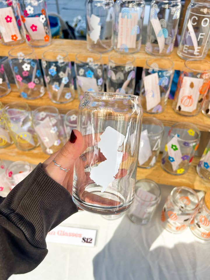 New Jersey Can Glass for wholesale by Wren and Rose