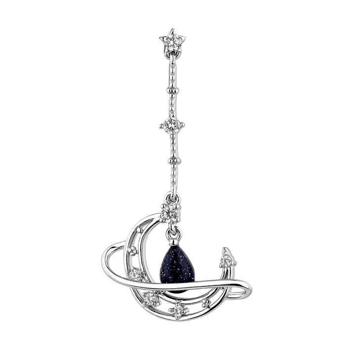 BOUCLE D'OREILLE PIERCING EN ARGENT CANDY ORBIT pour la vente par EarCandy Jewelry