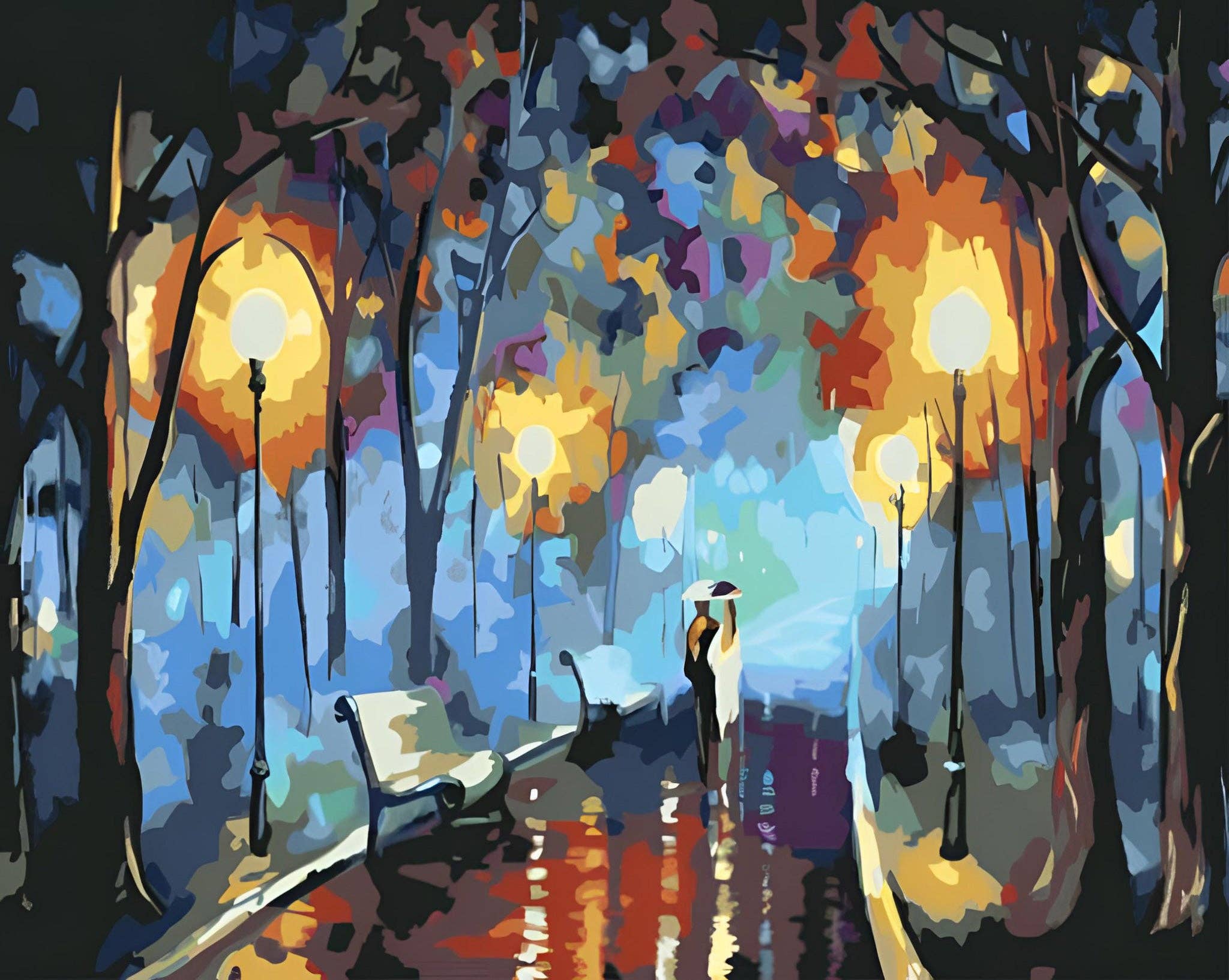 Paint Your Numbers - Wholesale DIY Craft Kit - Rain's Rustle0