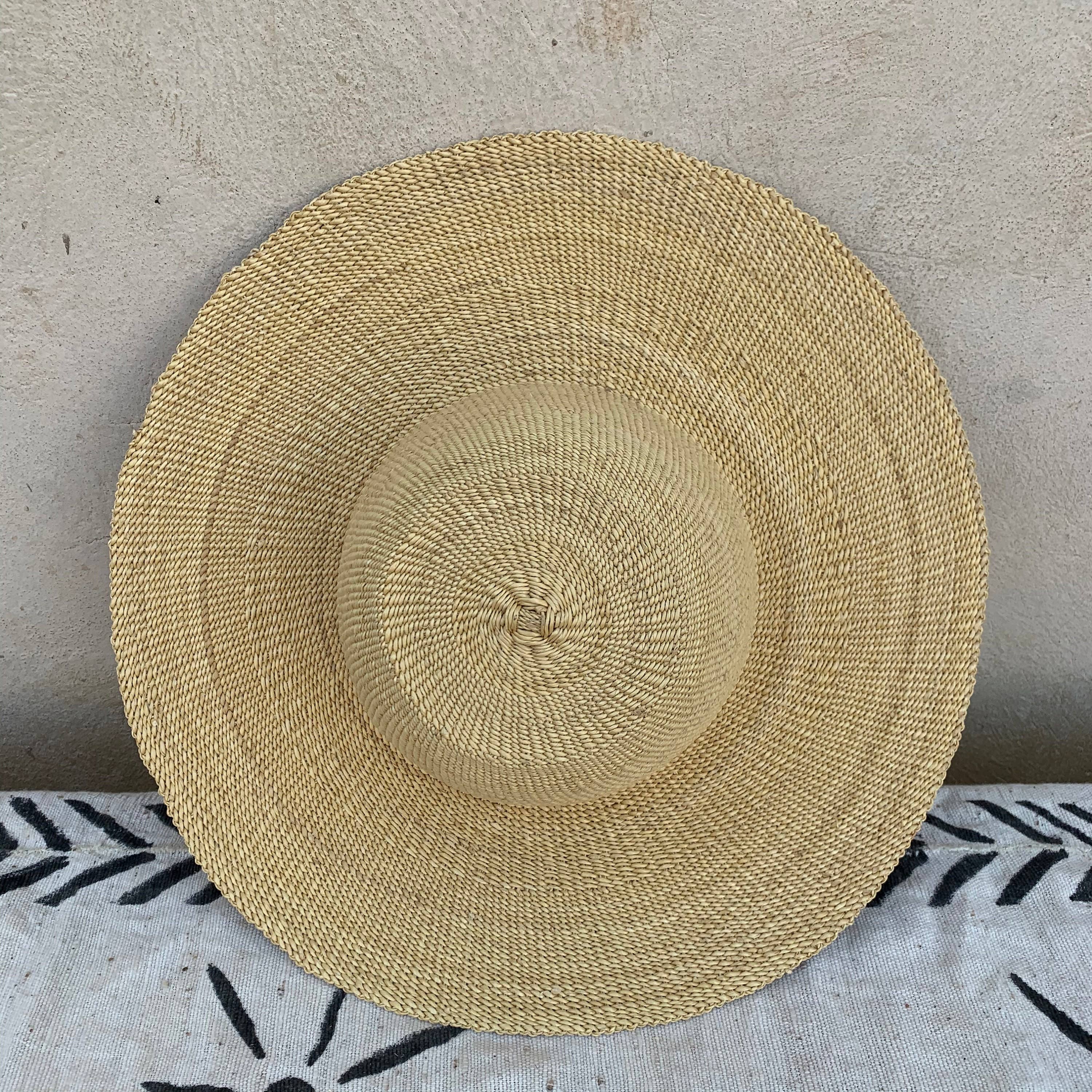 ARA BOLGA BASKETS LLC - Wholesale Straw Hat - Women's - Bolga/Ghana Hat / Handmade Hat1