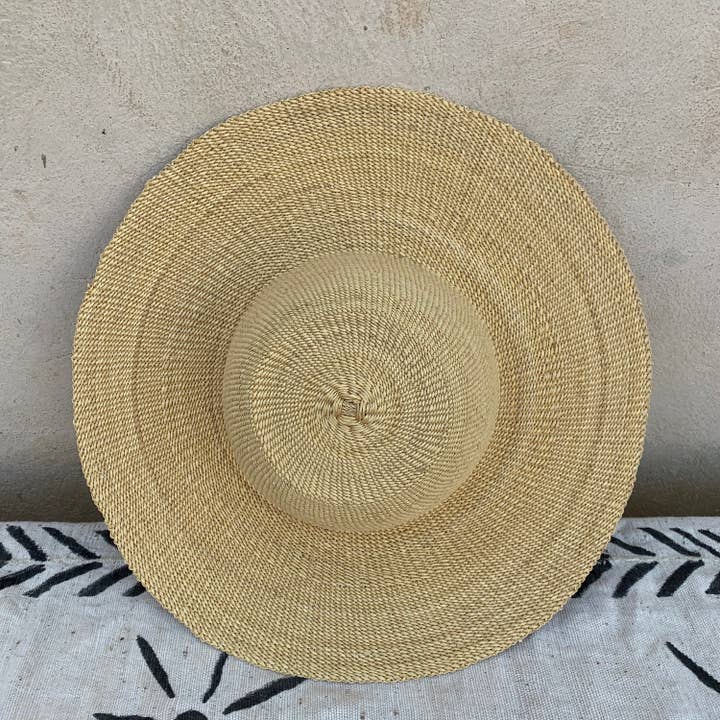 ARA BOLGA BASKETS LLC - Wholesale Straw Hat - Women's - Bolga/Ghana Hat / Handmade Hat1