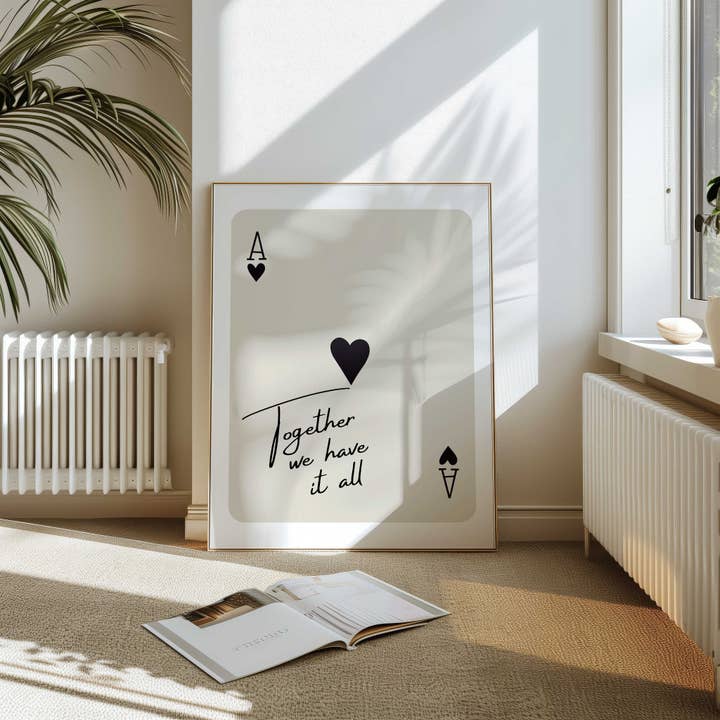 D'LUXE PRINTS - Wholesale Poster - Together We Have It All Print5