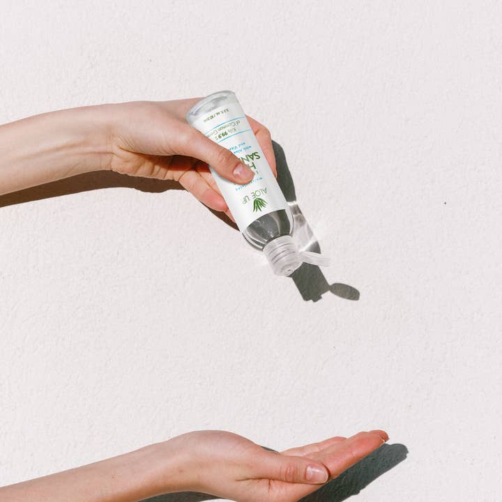 Aloe Up Sun & Skincare - Wholesale Hand Sanitizer - 62% Alcohol Hand Sanitizer Gel Pear - 3.3oz2